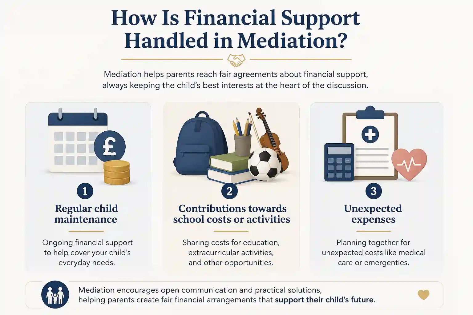 How Is Financial Support Handled in Mediation BEDFORDSHIRE